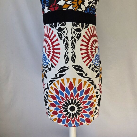 Desigual Vest Bianca Sleeveless Multicolor Floral Print Dress XL - Picture 5 of 16